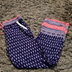 SR wide leg long tall lounge beach casual pants